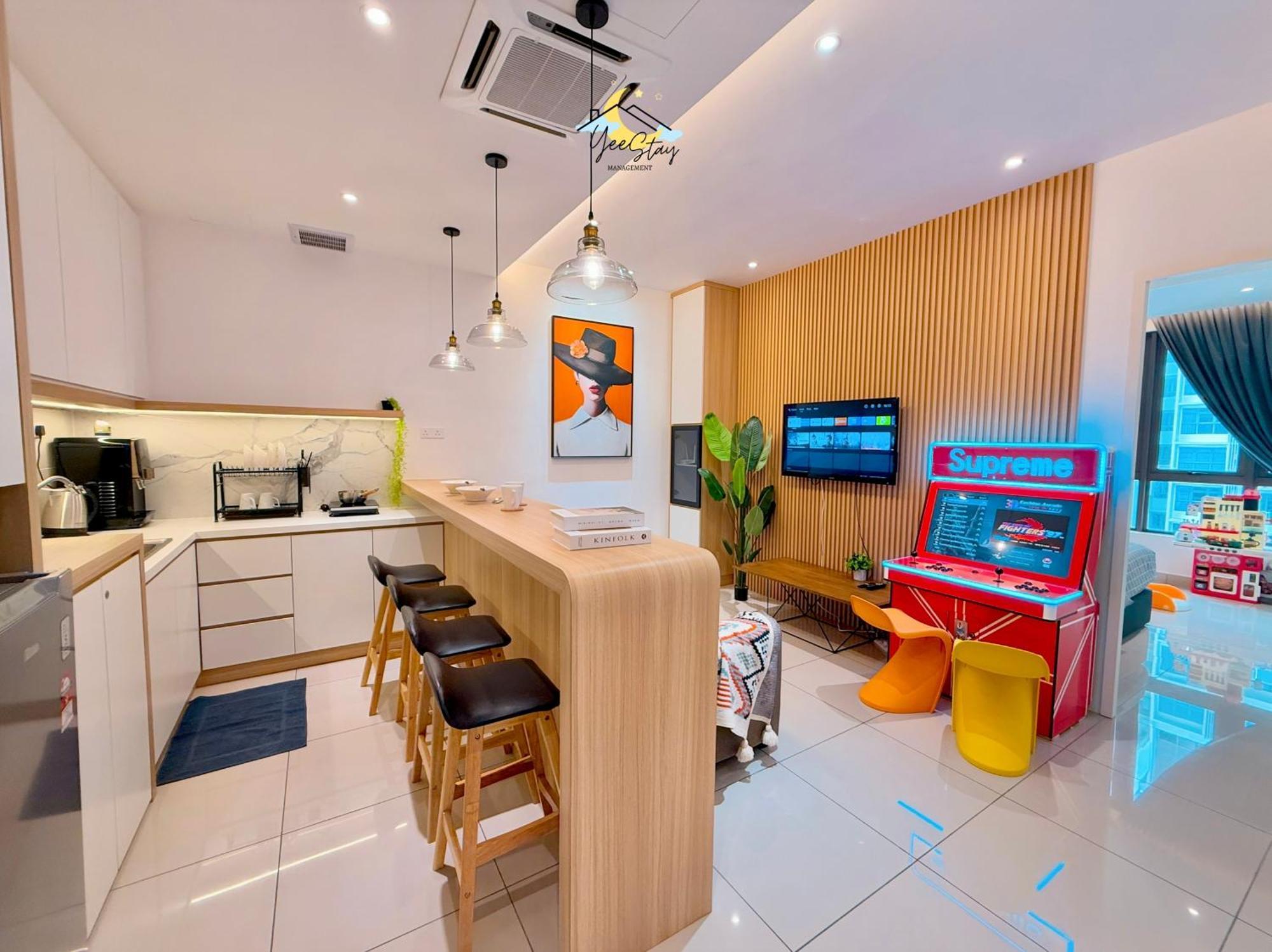 Seaview Poolview Cityview Baliresidence Video Game 5Minjonker Malacca エクステリア 写真